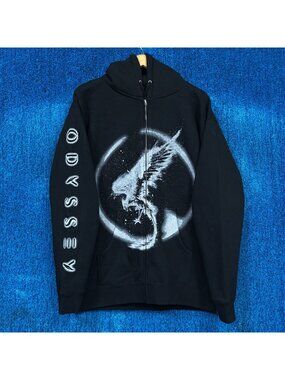 Illenium Dj Eagle Tour Zip-Up Hoodie Size Large